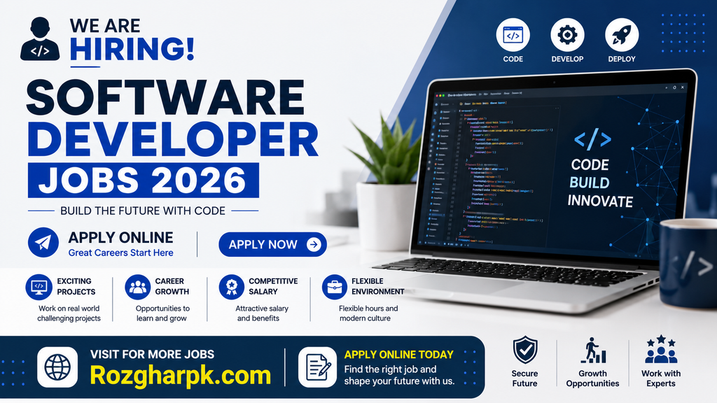 Software Developer Jobs 2026 in Pakistan – Latest Online Apply Opportunities