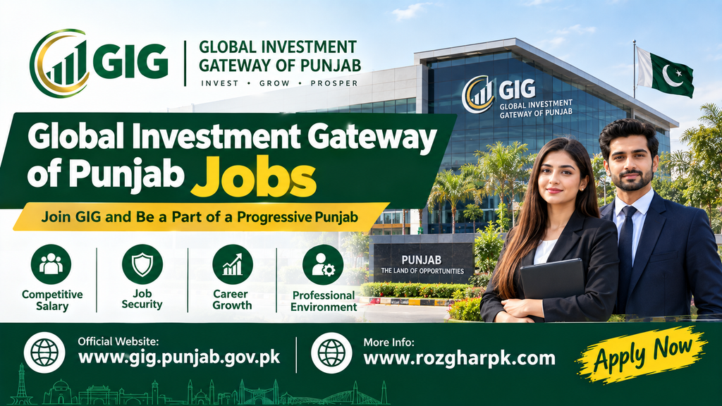 Global Investment Gateway of Punjab Jobs – Apply Online | Male & Female