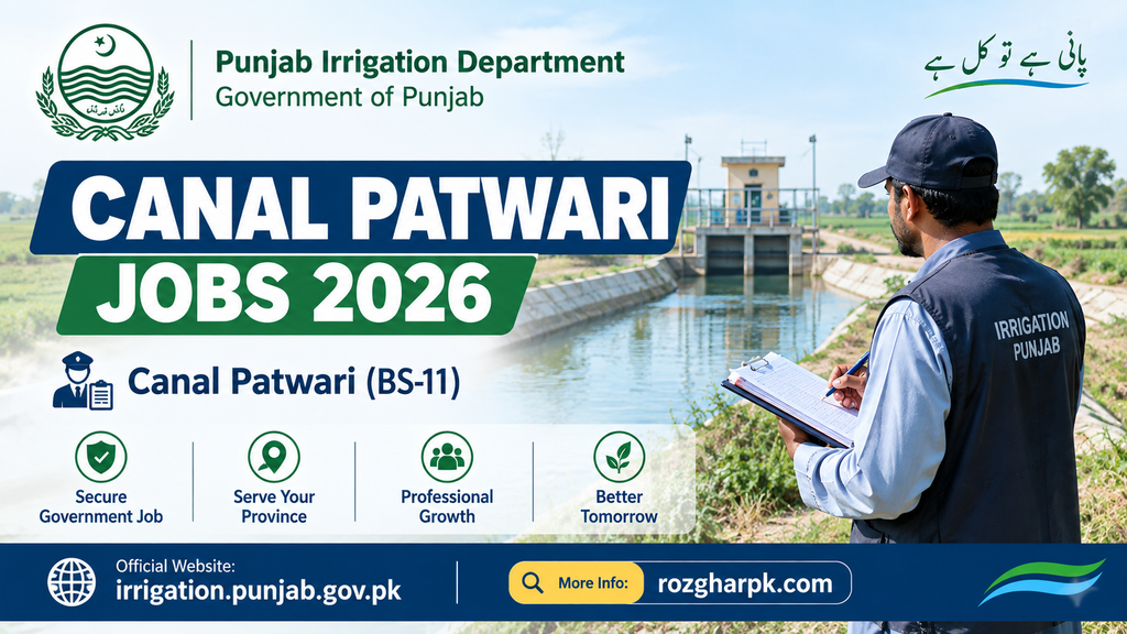 Canal Patwari Jobs 2026 – Apply Online & 100+ Vacancies